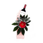 Caja Decorada con vino