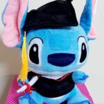 Peluche Stich de graduación
